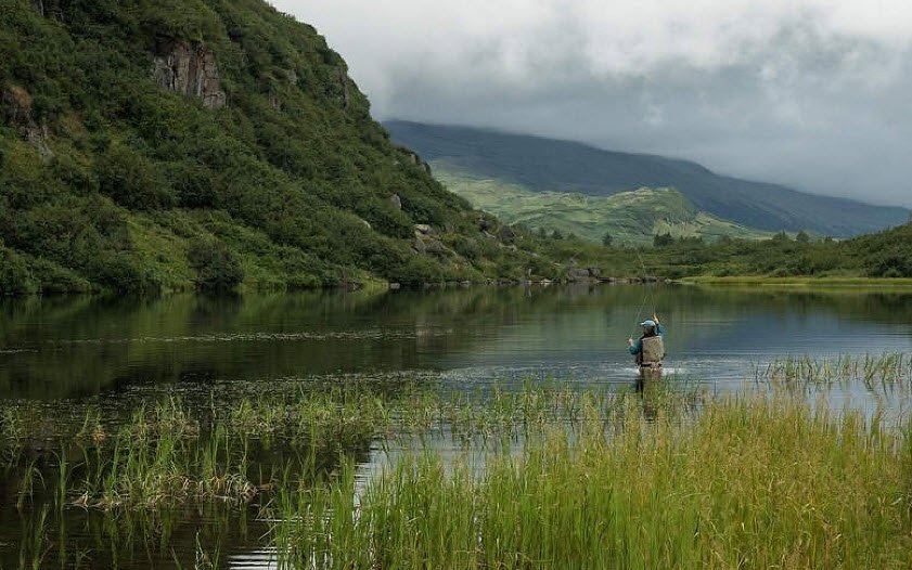 Blueberry Lake State Recreation Site, Alaska, USA